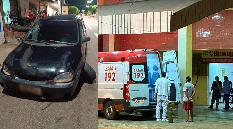 Atropelamento na Avenida José Carvalho de Aragão deixa idosa gravemente ferida