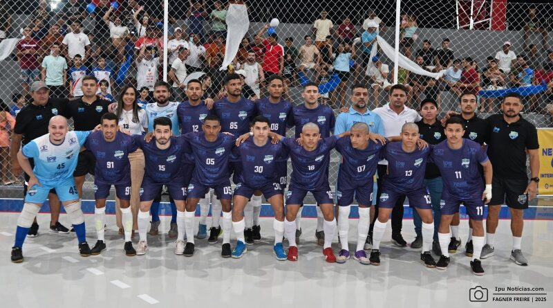Ipu estreia com vitória na Divisão Especial do Cearense de Futsal 2025 diante do Crateús