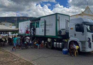 Caminhão da Cidadania tem grande procura e lota no primeiro dia de atendimentos em Ipu
