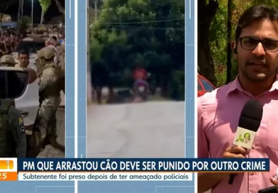 PM que arrastou cachorro em Ipu é punido pela Controladoria Geral de Disciplina