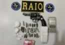 CPRaio apreende revólver e drogas em Santa Quitéria