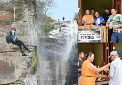 Rapel na Bica marca manhã de aventuras nas comemorações dos 185 anos de Ipu