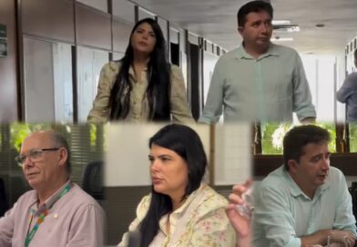 Prefeita de Ipu visita Palácio da Abolição e se reúne com secretário de Articulação Política do Estado