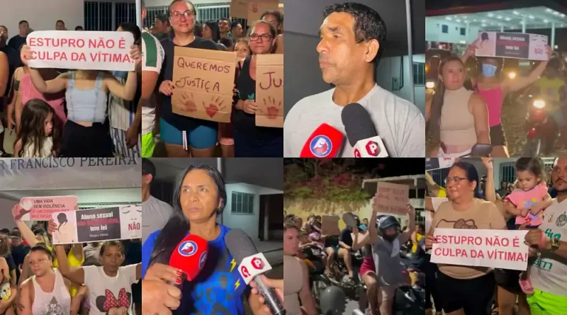 Protesto em Ipu pede justiça por jovem vítima de violência sexual