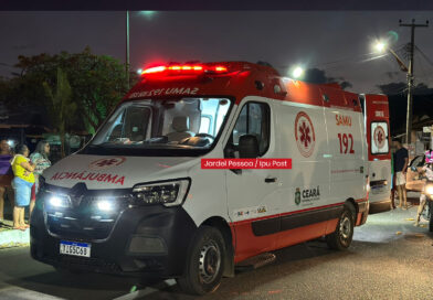 Grave acidente é registrado neste domingo (16) no Alto dos Quatorze em Ipu