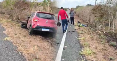 Cobrador de ótica de Reriutaba morre em colisão frontal na CE-187 entre Ipu e Ipueiras