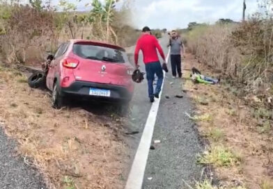 Cobrador de ótica de Reriutaba morre em colisão frontal na CE-187 entre Ipu e Ipueiras