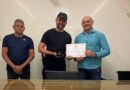 Oficial Investigador ipuense Luis Felipe recebe homenagem do SINPOL-CE por serviços prestados