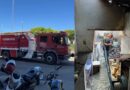 Incêndio destrói cozinha da lanchonete no centro de Santa Quitéria e deixa proprietário com queimaduras de 2º grau