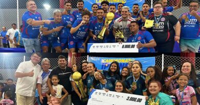 Estrelas Ipuenses e Bayern Futsal conquistam títulos do Campeonato Ipuense de Futsal 2025