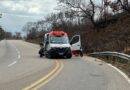 Casal sofre acidente com motocicleta na CE-187 na serra de Ipu