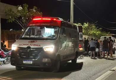 Grave acidente é registrado na avenida Osório Rufino em Ipu