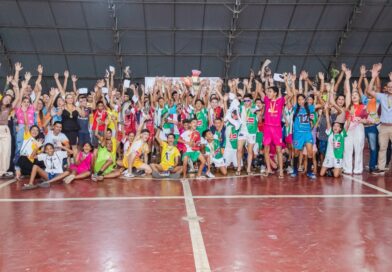 Final da X Copa Nosso Time reúne crianças e adolescentes no Ginásio Dr. Rocha Aguiar em Pires Ferreira