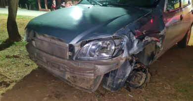 Quatro mulheres ficam feridas após colisão entre carro e duas motos na zona rural de Ipu