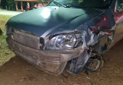 Quatro mulheres ficam feridas após colisão entre carro e duas motos na zona rural de Ipu
