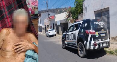 Idoso é agredido com golpe de rodo após recusar pagar bebida em Várzea do Giló, em Ipu
