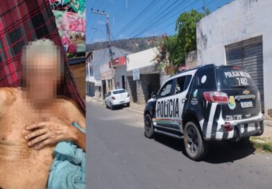 Idoso é agredido com golpe de rodo após recusar pagar bebida em Várzea do Giló, em Ipu