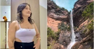 Mulher atingida por pedra que caiu do alto de cachoeira morre em Pires Ferreira