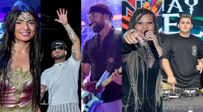 Prefeitura de Ipu realiza segunda noite do Ipu Folia 2026 com circuito cheio