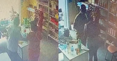 Câmeras registram dois assaltos ao mesmo mercadinho no Centro de Ipu em uma semana