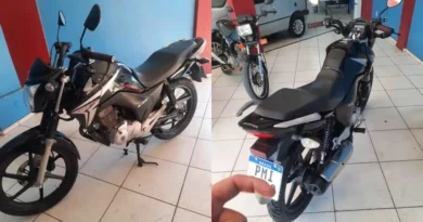 Professor ipuense tem moto tomada em assalto na CE-183, na localidade de Juré, entre Varjota e Cariré