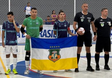 Ipu Futsal goleia Félix Clube no Ginásio Tonca e avança na Copa do Brasil de Futsal