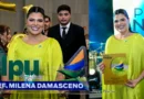 Milena Damasceno recebe prêmio entre melhores prefeitos do Ceará 