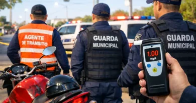 Condutor é preso em flagrante por embriaguez ao volante após colisão no Bairro Boa Vista, em Ipu