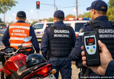 Condutor é preso em flagrante por embriaguez ao volante após colisão no Bairro Boa Vista, em Ipu