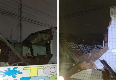 Loja de roupas infantis desaba em Ubajara, na Serra da Ibiapaba