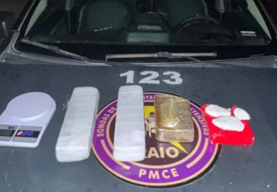 Polícia apreende mais de 2,9 kg de drogas em imóvel abandonado na zona rural de Ipueiras