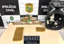 Polícia Civil prende dupla com drogas e munições escondidas em caixa de som em Varjota