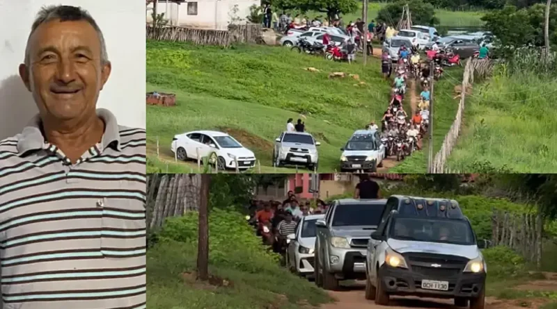 Familiares e amigos se despedem de Adailton Araújo vítima de incidente com botijão de gás em Ipu