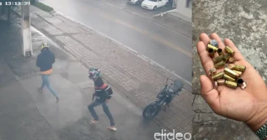 Imagens de segurança mostram momento de homicídio no Alto dos 14, em Ipu