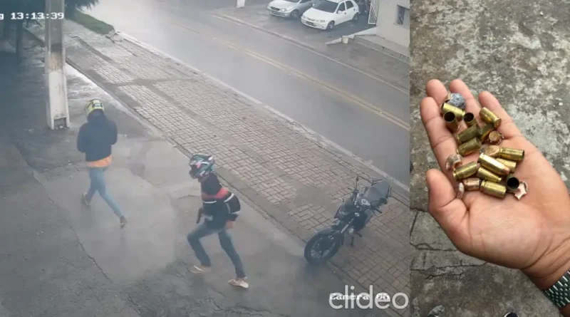 Imagens de segurança mostram momento de homicídio no Alto dos 14, em Ipu