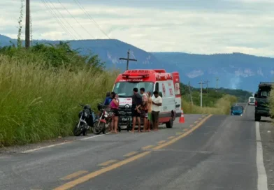 Acidente de trânsito é registrado na CE-187, na zona rural de Ipu