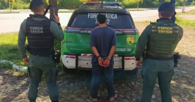 Homem é preso após matar o próprio irmão a pauladas na zona rural de Ipueiras