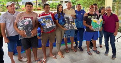 Copa Ipu Futebol 2026: equipes recebem fardamentos em solenidade no CTV de Ipu