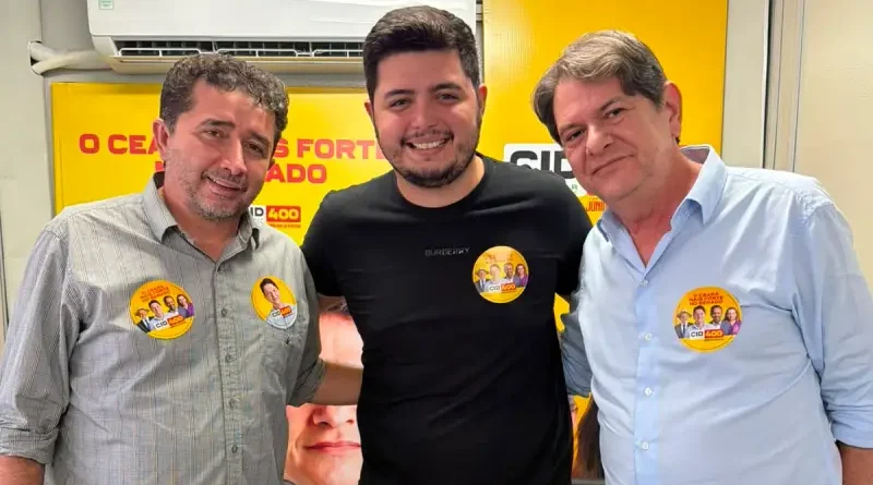 Cid Gomes se retrata com Lindbergh Martins após declarações durante campanha em Ipu