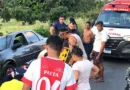 Mulher é atropelada no contorno de Várzea do Giló, na CE-187 em Ipu
