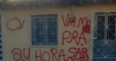 Moradores têm casa pichada com ameaças em Tianguá