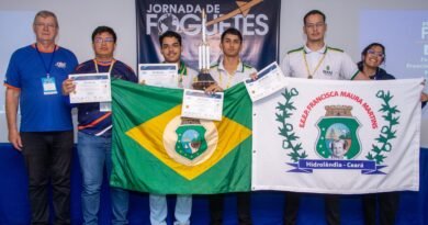 EEEP Francisca Maura Martins de Hidrolândia é bicampeã na 89ª Jornada de Foguetes