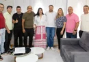 Prefeita Milena Damasceno recebe Gadyel Gonçalves e vereadores para encontro político em Ipu