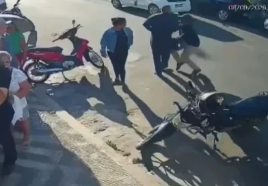 Homem tem sacola de dinheiro levada durante assalto em saída de lotérica em São Benedito