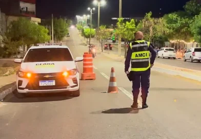 Guarda Municipal e AMCI retiram de circulação condutor embriagado e sem habilitação no Centro de Ipu